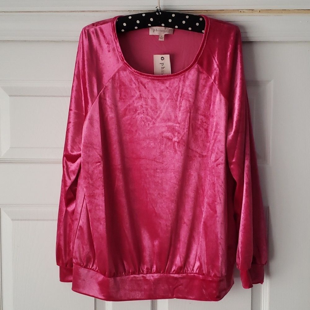 PHILOSOPHY Velvet Blouse